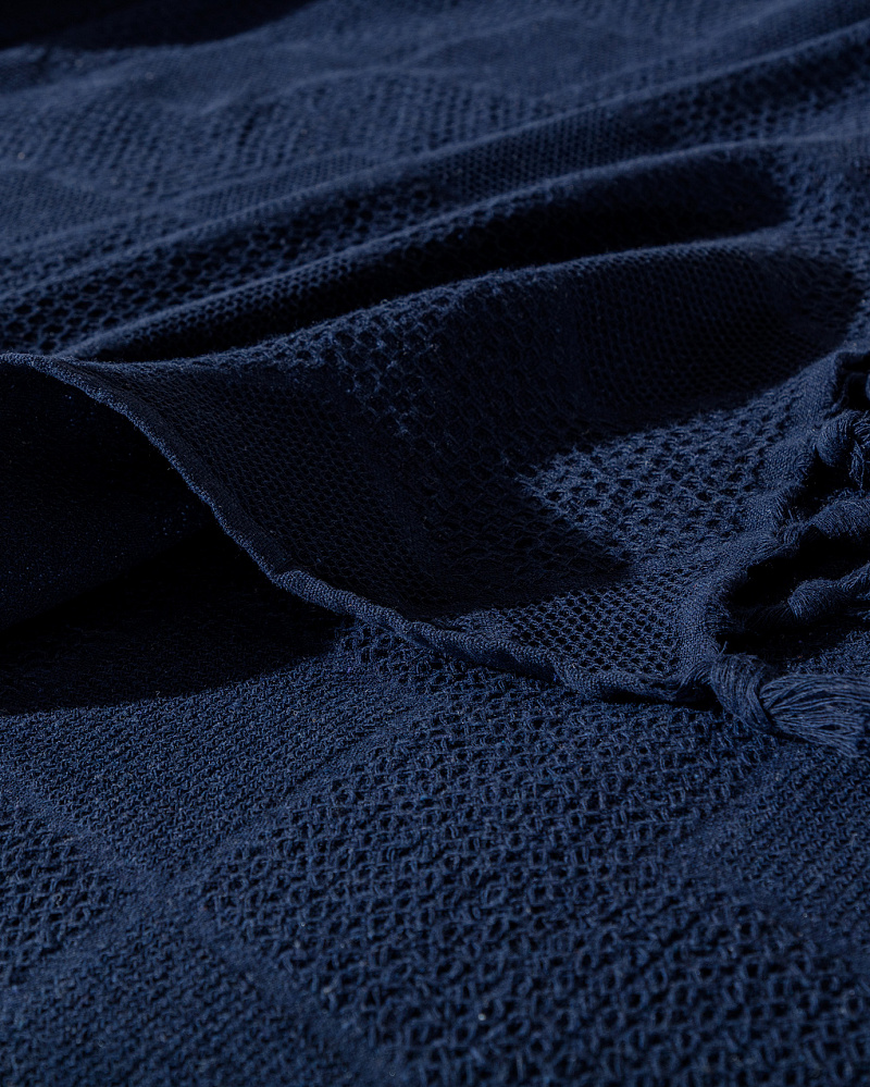 Покрывало двуспальное Basıle 200x220 см. - темно-синее