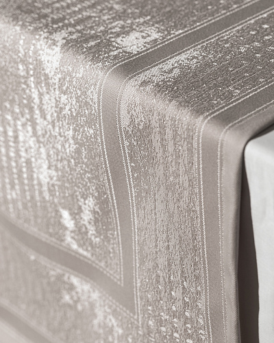 Дорожка на стол Clarice 45x160 см. - светло-серая