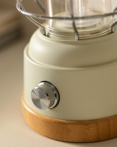 Абажур Klina Touch 12x30,5 см. - светло-салатовый