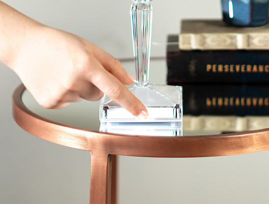 Настольная лампа Bellunu 14x14x29 см, акрил