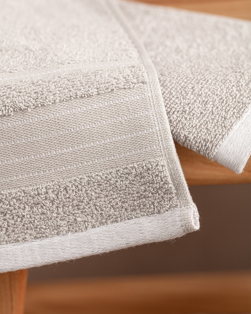 Набор полотенец для рук Mere из 2 шт., 30х45 см - серый