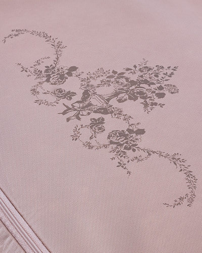 Сумка для хранения Flower 74x46x46 см. - пудровая