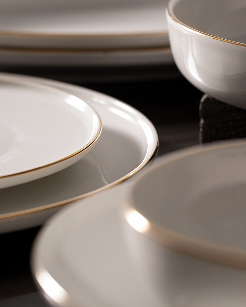 Столовый сервиз Mirage из 27 предметов, new bone фарфор