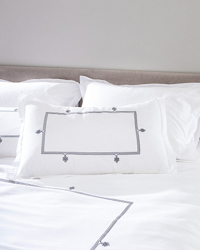 Комплект постельного белья семейный Lilas с 4 наволочками и 2 пододеяльниками 160x220 см, хлопок