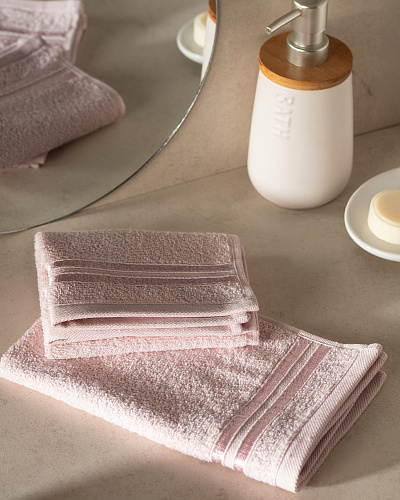 Набор полотенец для рук Maynor из 2 шт., 30x45 см. - розовый