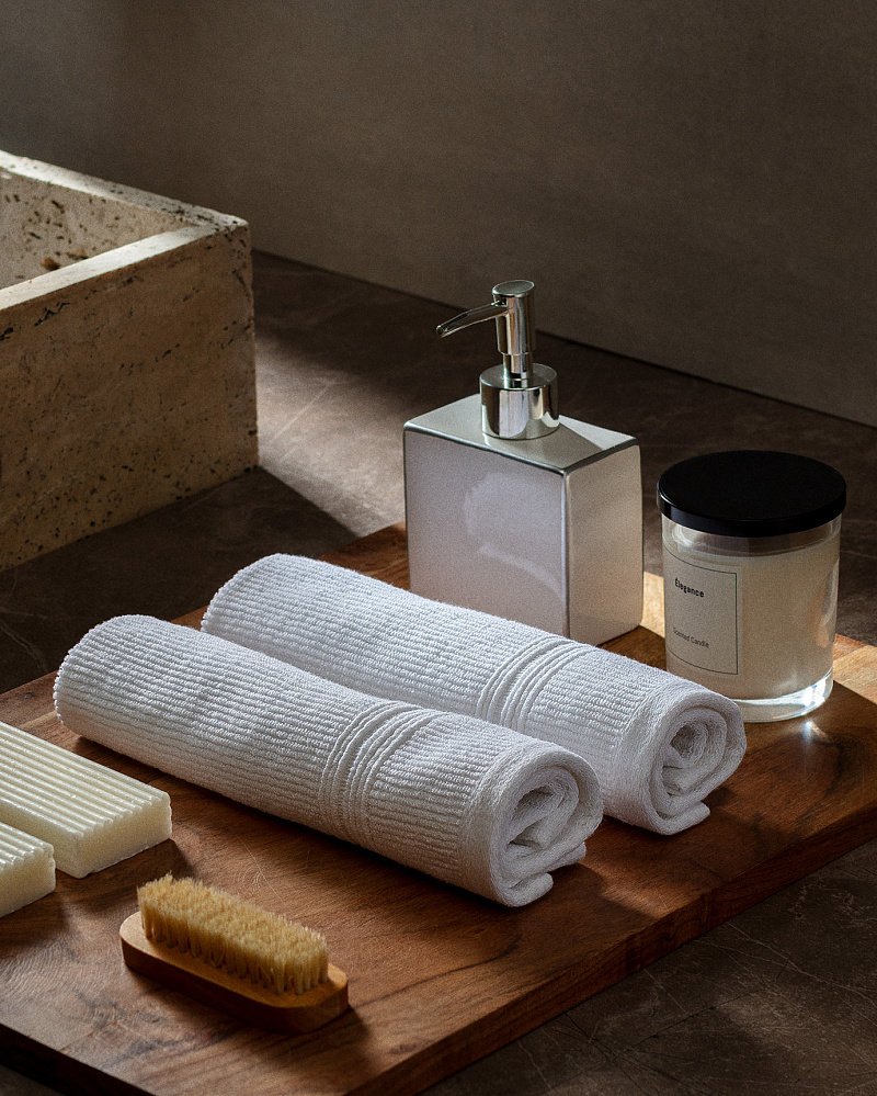 Набор полотенец для рук Stripe Dobby 30x46 см, хлопок