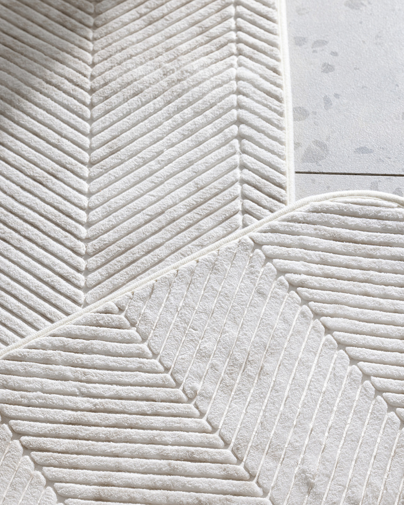 Комплект ковриков для ванной Eze из 2 шт., 60x100 см и 50x60 см. - полиэстер