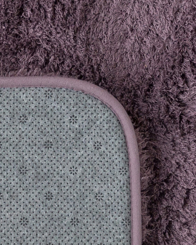 Набор ковриков для ванной Sheep из 2 шт., 60x100 - 50x60 см. - сливовый