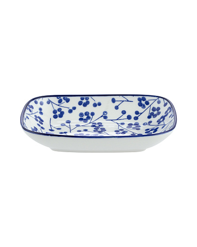 Тарелка Rêve Bleu Graine 17,5x12,5см - синий