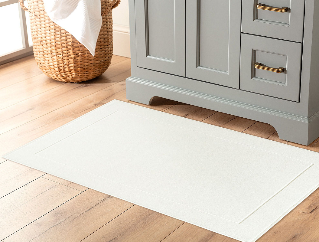 Полотенце для ног Paul 68x114см - кремовое