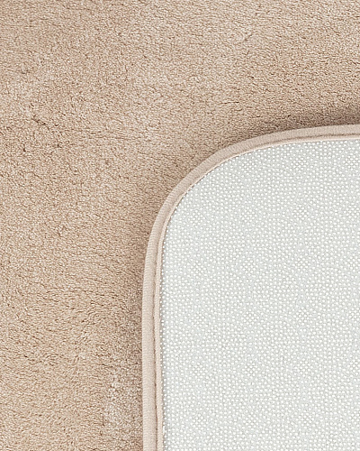 Комплект из 2 ковриков для ванной Carol 50x80см и 45x50см - бежевый