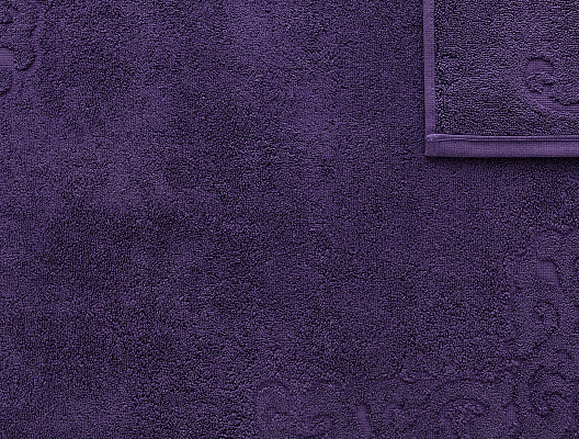 Полотенце для ног Orlena 50x70см - фиолетовое