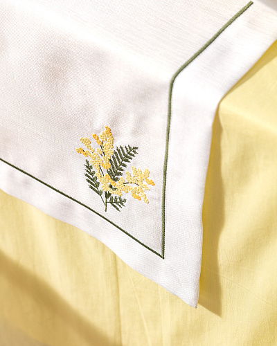 Скатерть-дорожка Barre 45x145 см, полиэстер