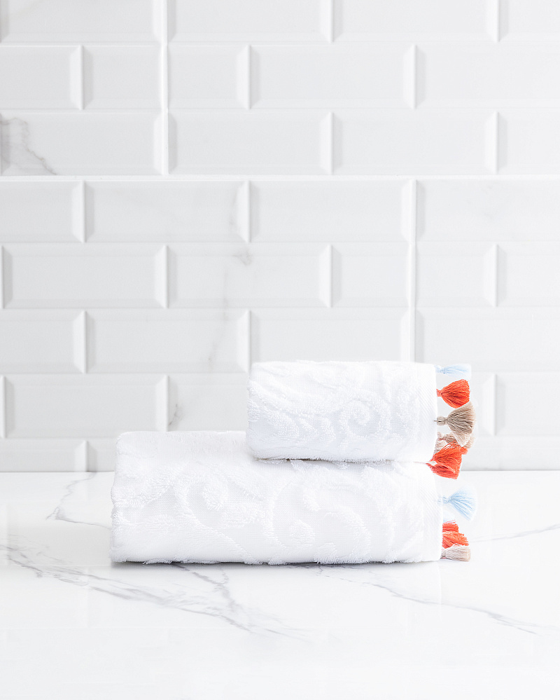 Полотенце для лица Giverny 50x70см - белое