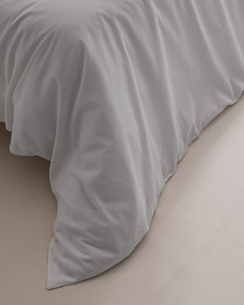 Пододеяльник двуспальный Manon Plain 200x220 см. -  хлопок