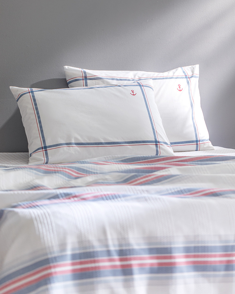 Комплект постельного белья полутораспальный Patrice с покрывалом 160x240 см – хлопок, лиоцелл