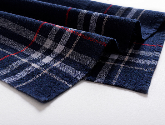 Комплект кухонных полотенец Brigitte из 2 шт., 40x60 см. - темно-синий