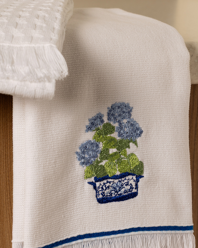 Комплект кухонных полотенец Hortensia из 2 шт., 40x60 см. - хлопок