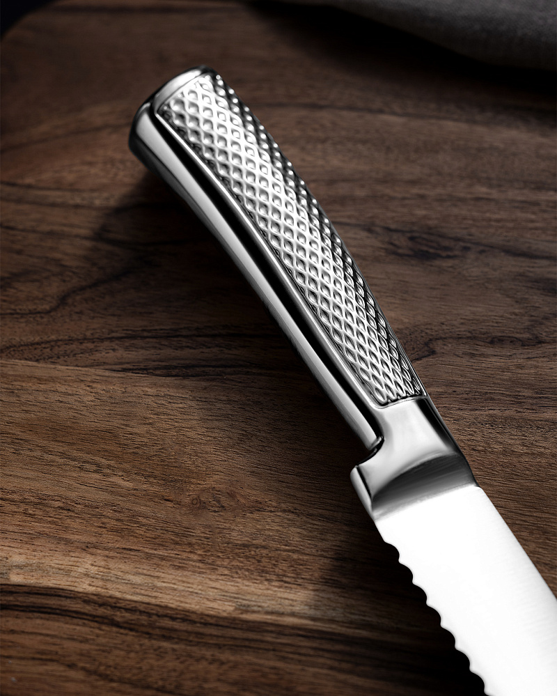 Нож для хлеба Garen 33,5 см. - нержавеющая сталь