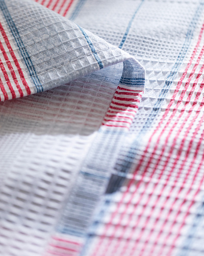 Комплект постельного белья полутораспальный Marc с вафельным покрывалом 160x240 см, - хлопок, лиоцелл