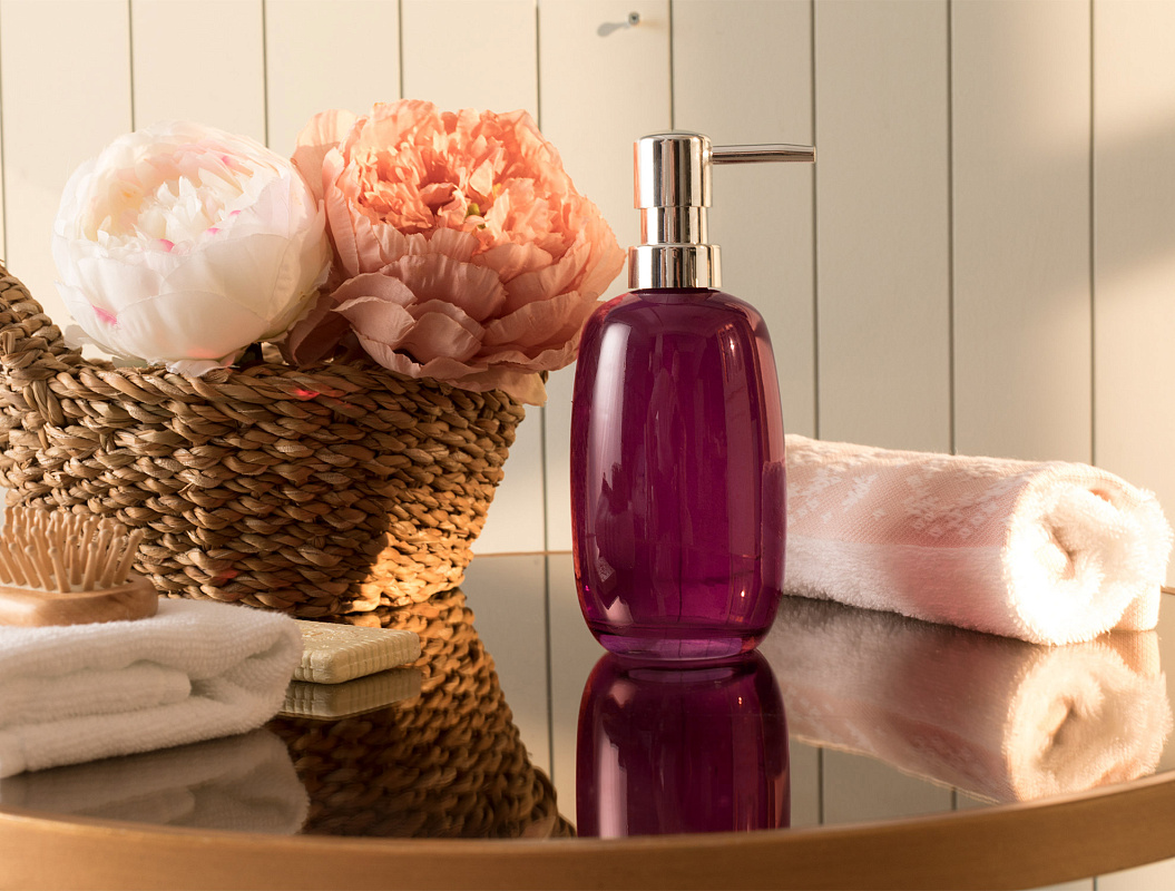 Дозатор для жидкого мыла/лосьона Estee - сливовый