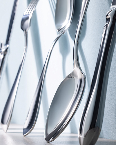 Набор столовых приборов Elysia из 84 шт. - серебристый