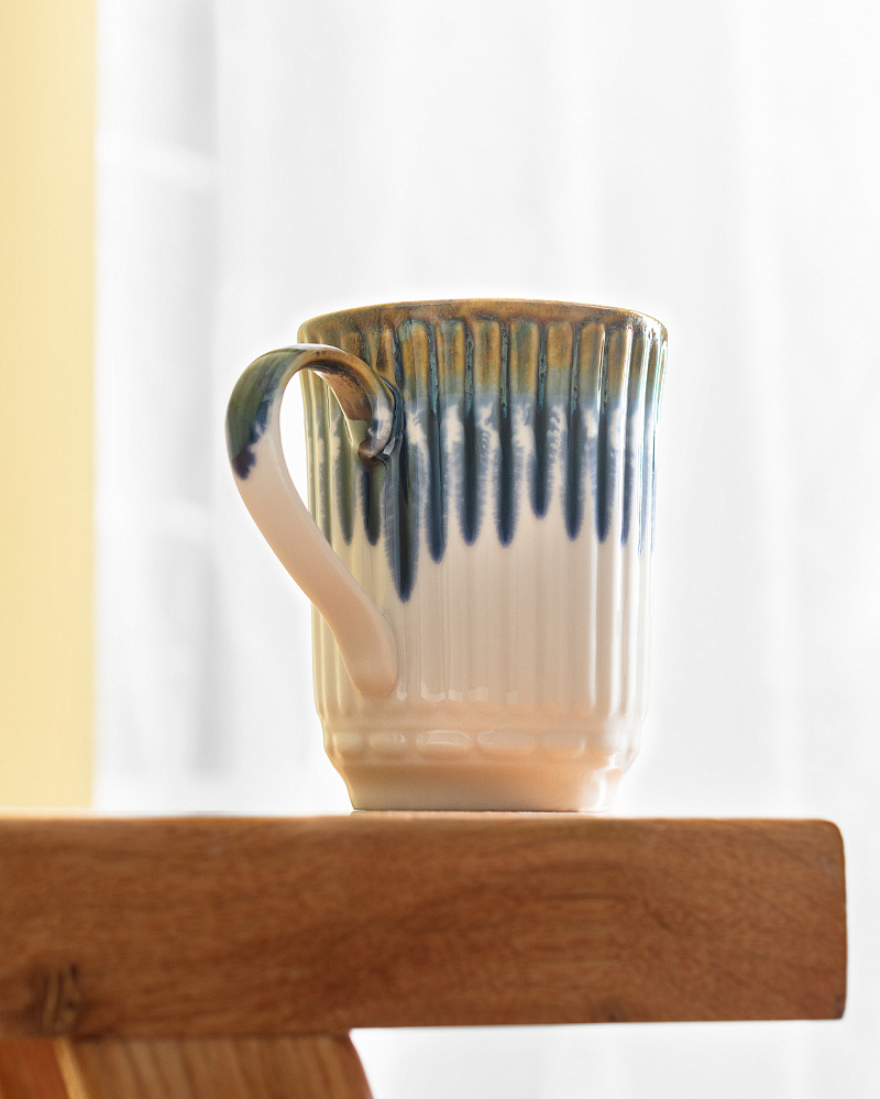 Кружка Bien 300 мл. - голубая / зеленая