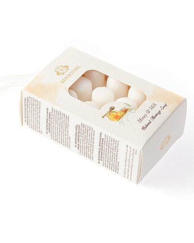 Натуральное массажное мыло RÉPERTOIRE 120 г. - мед / молоко