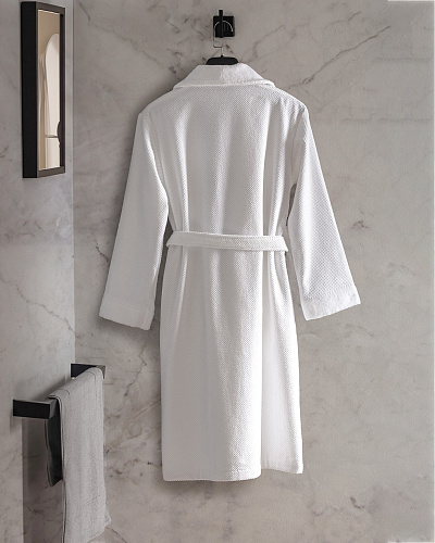 Халат унисекс Riz Hotel Collection L-XL р. - белый.