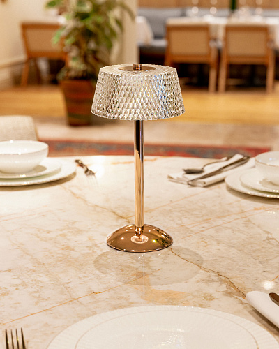 Настольная лампа Bonar 14,5x14,5x29 см, алюминий