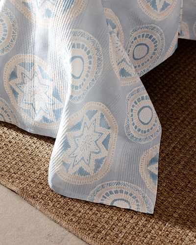 Комплект постельного белья двуспальный Orva с покрывалом 240x260 см - хлопок