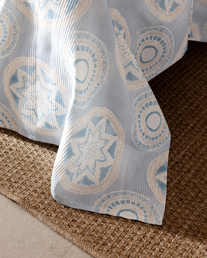 Комплект постельного белья двуспальный Orva с покрывалом 240x260 см - хлопок