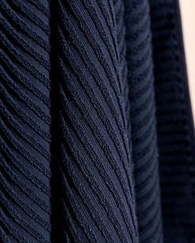 Банное полотенце Carla 80x150 см. - темно-синее