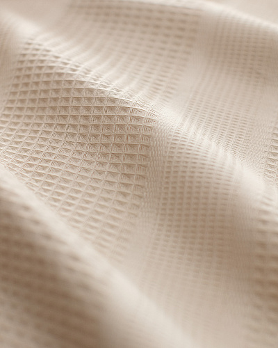 Комплект постельного белья двуспальный Mathilda с вафельным покрывалом 240x260 см, - хлопок, лиоцелл