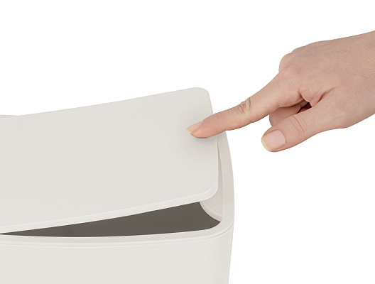 Мусорное ведро Olivier с механической крышкой 8,5 л, пластик