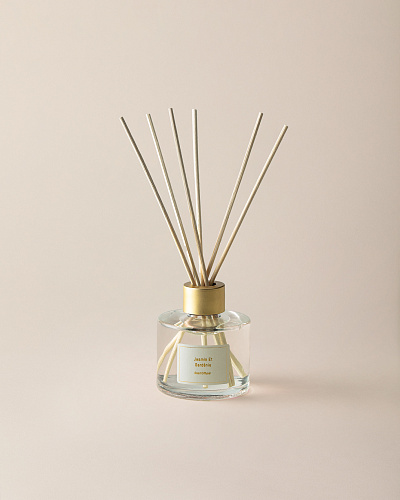 Набор из диффузора и свечи Répertoire Reed, - жасмин, гардения