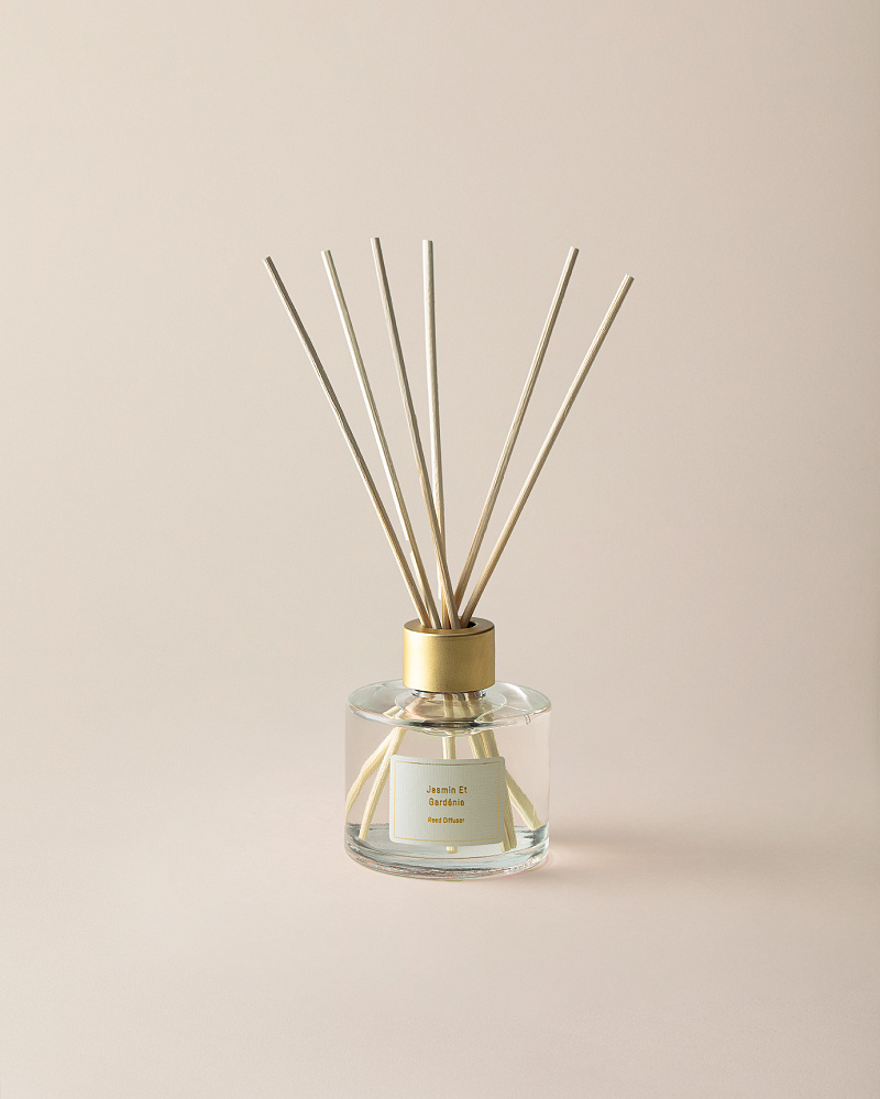 Набор из диффузора и свечи Répertoire Reed, - жасмин, гардения