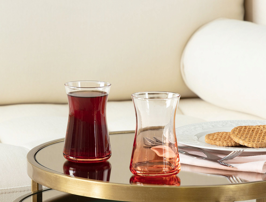 Набор стеклянных чашек Esperanza-Orange из 6 шт., 170 мл