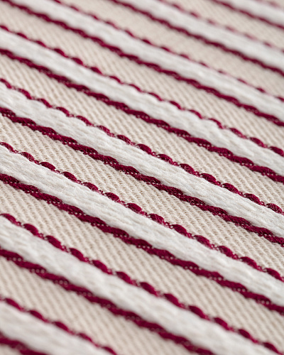 Дорожка на стол Ronnet 40x140 см. - бежевый / красный