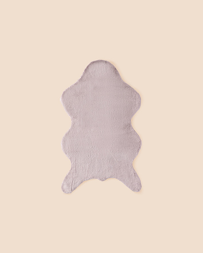 Ковер плюшевый Armend 60x90 см. - пудровый