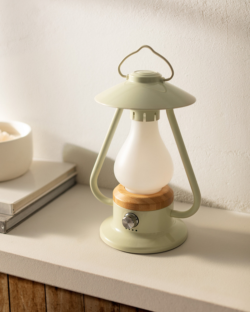 Абажур Nela Touch 19,8x7,9 см. - светло-салатовый