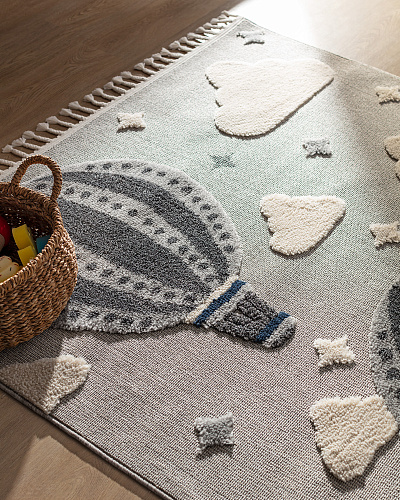 Ковер Leon 160x230 см. - серый