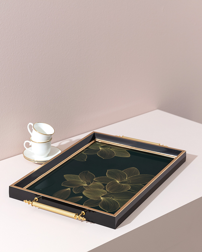 Поднос Fiona 46x31x7 см. - разноцветный