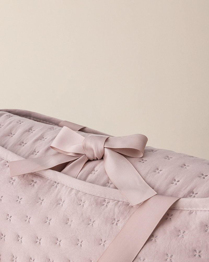 Комплект покрывало + 2 наволочки Rennes 250x260 см, - розовый