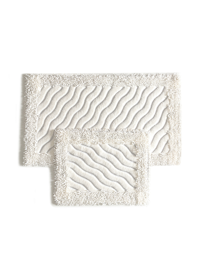 Комплект ковриков для ванной Marlie из 2 шт., 60x100 см и 50x60 см. - хлопок