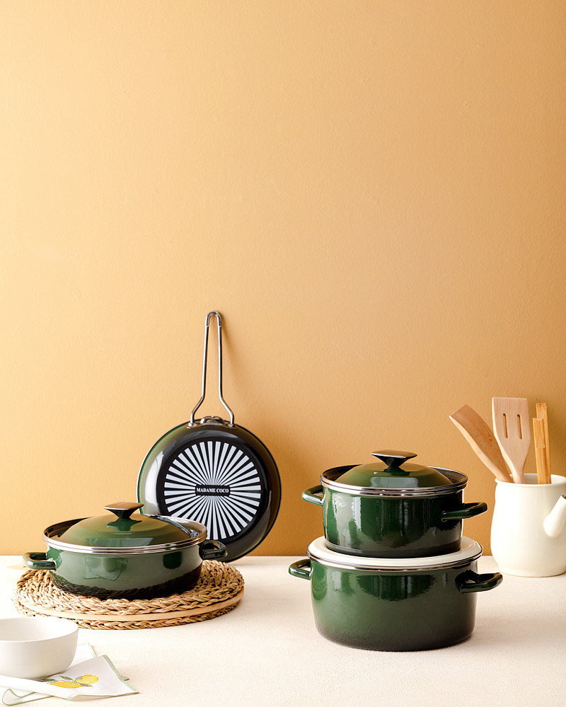 Кастрюля из нержавеющей стали Ellipse 22 см. 