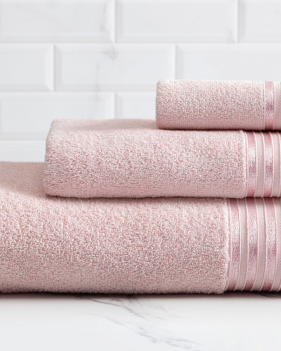 Банное полотенце Maynor 70x140см - пудровое