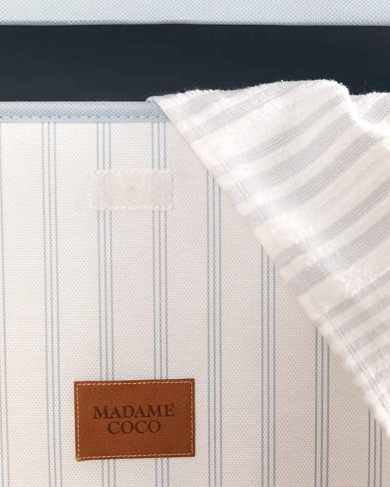 Органайзер для хранения с крышкой Nuage с принтом 40x30x26 см