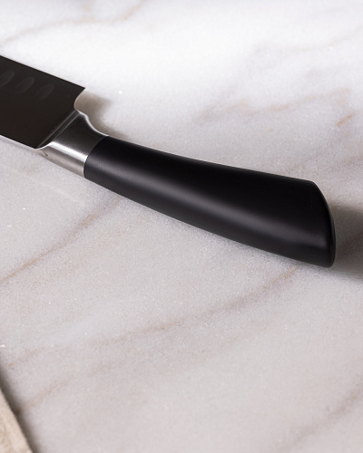 Нож Orva Santoku 31 см. - нержавеющая сталь