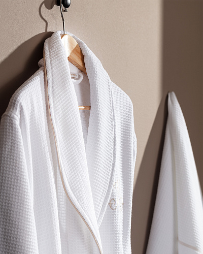 Набор банный женский Riley 3 шт., S-M р., 50x70 см. - белый